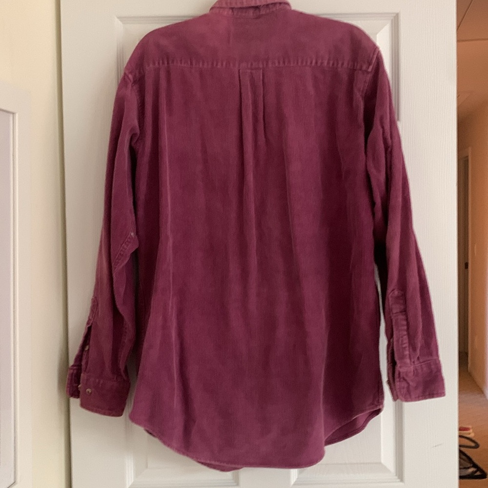Vintage purple Corduroy shirt - Picture 5 of 5